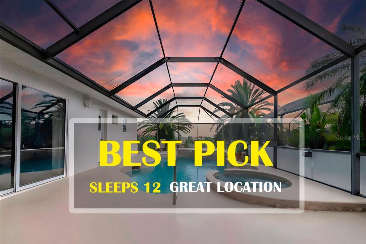 Stunning 5 Bedroom Pool Hot Tub 10 Mins To Casa de Férias Orlando